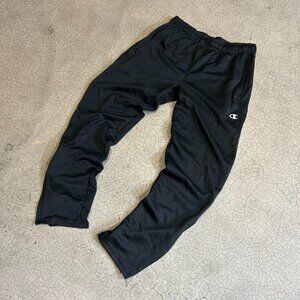 Black Relaxed Champion Sweatpants